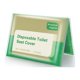 thumbnail image 1 of 100 Asientos de Inodoro Desechables - Asientos de Inodoro de Papel Biodegradable - Protectores de Asientos de Inodoro - Envueltos Individualmente, 1 of 5