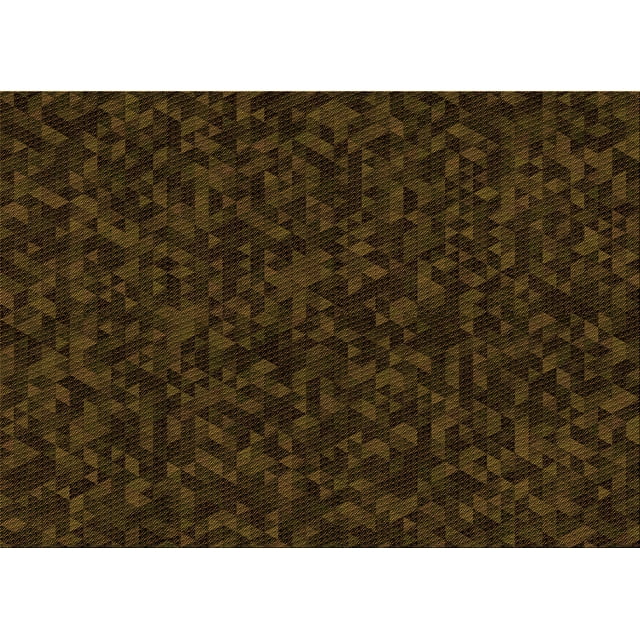Ahgly Company Machine Washable Indoor Rectangle Transitional Dark Bronze Brown Area Rugs, 2' x 5'