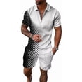 thumbnail image 1 of Conjunto De Camisa Polo Y Pantalones Cortos Para Hombre, 1 of 3