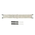 thumbnail image 1 of Correa de metal compatible con Amazfit TRex Smartwatch pulsera de correa de acero de repuesto (plata), 1 of 8