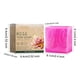 thumbnail image 4 of Barra de jabón perfumada de rosa natural para el baño, limpiador hidratante de la piel con aceite vegetal, glicerina y aceite de oliva, fragancia floral fresca de larga duración, suave para pieles, 4 of 7