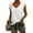 White, variant on TAGOLD Womens Plus Size Summer Tops,Womens Plus Size Tops,Womens Solid Color Cap Sleeve Blouses T-Shirt Casual Loose Fit Basic Shirts Tank Tops Black XXXXL
