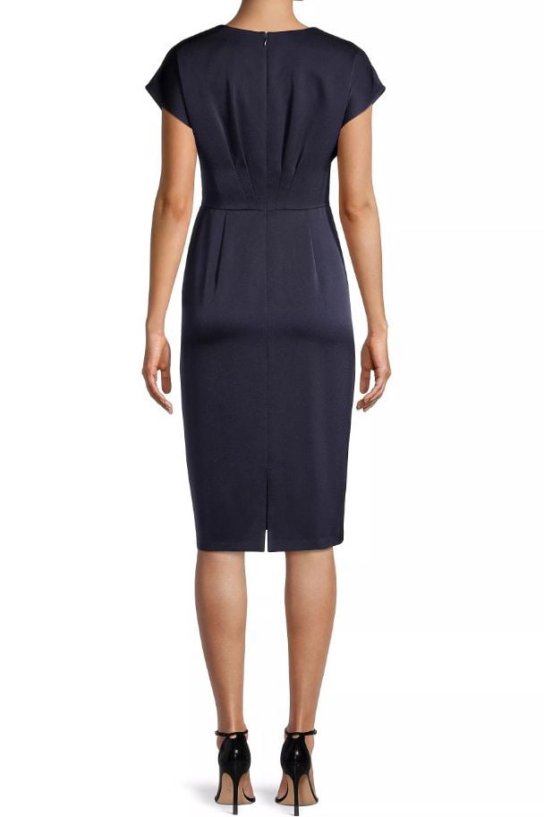 Aidan Mattox womens V Neck Cocktail Dress, 2