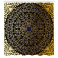 thumbnail image 3 of Ambesonne Mandala Shower Curtain, Lotus Inspired Design, 69"Wx75"L, Navy Blue Yellow, 3 of 3