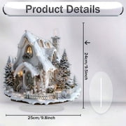 Home Christmas Decorations Holiday Decoration, Christmas Decorations Figurines, Christmas Decorations for Office Desk(1PCS)