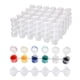 thumbnail image 2 of 96 Tiras 2 Ml Tiras de Pintura VacíAs Macetas para Vasos de Pintura Recipientes de Almacenamiento Transparentes Pintura Suministros para Manualidades 576 Macetas en Total, 2 of 5