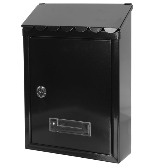 Wall Mount Mailbox with Lock for Mails Vintage Office