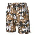thumbnail image 5 of Naloa Cute Puppy Men's Beach Shorts, Surfing shorts, Swim trunks, Quick Dry Swim Trunks for Surfing Beach Fun - 3X-Large, 5 of 9