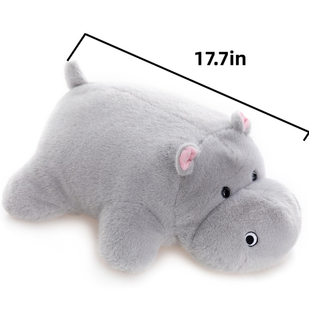 Soft Weighted Stuffed Animals for Anxiety Stress Relief- Cute Plush Cow Dinosaur Lion Animal Throw Pillow Gift