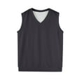 thumbnail image 6 of SAATLERI Sweater Vest Men Sleeveless Lightweight V-Neck Knitted Vest Classical Fashion Solid Color Pullover Slim Fit Tops, 6 of 6