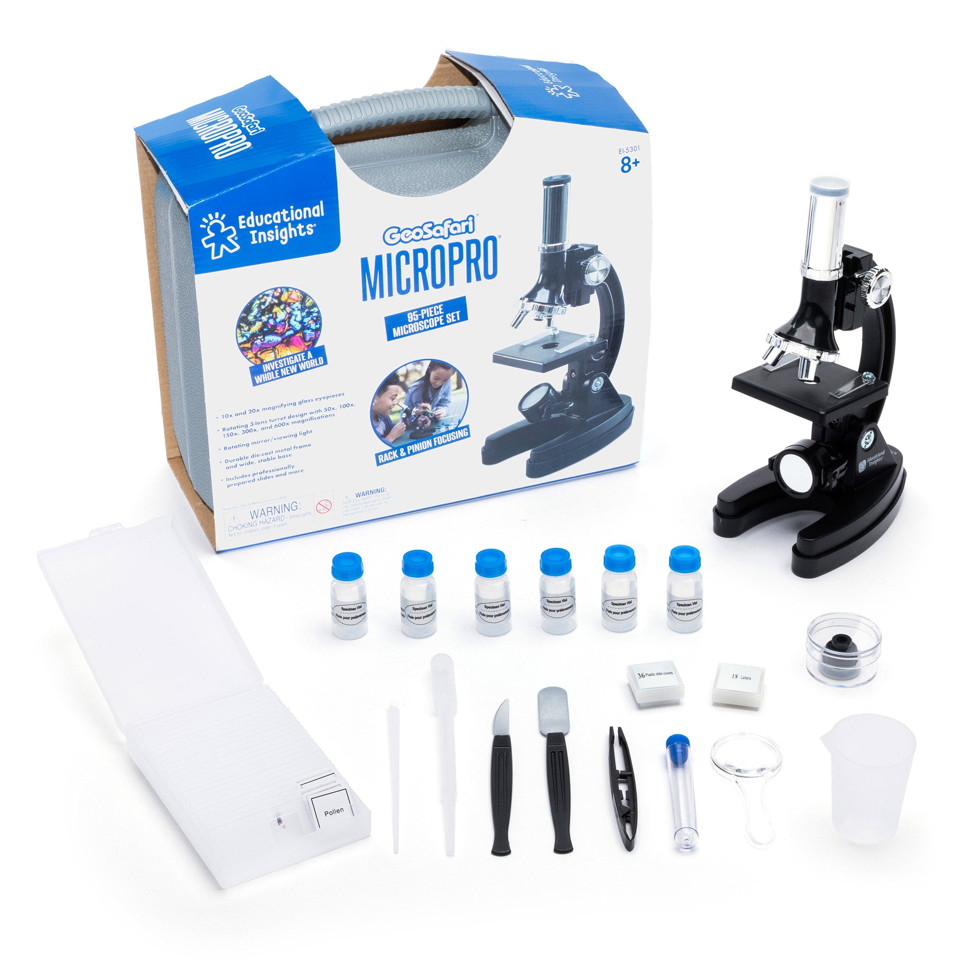 Discovery #Mindblown STEM Science Kit for Kids, 48-Piece
