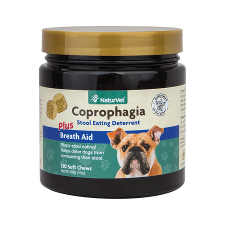 UPC: 0797801035798 | NaturVet Stool Eating Deterrent Coprophagia with Breath Freshener for Dogs  130 Tasty Soft Chews