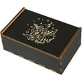 thumbnail image 5 of Wooden Tarot Storage Boxes Tarot Card Case Box Black Mushroom Card Holder Tarot Card Box with Sliding Lid Trinket Box Decorative Storage Bin for Divination Jewelry 3.5x5.4x2Inch, 5 of 9