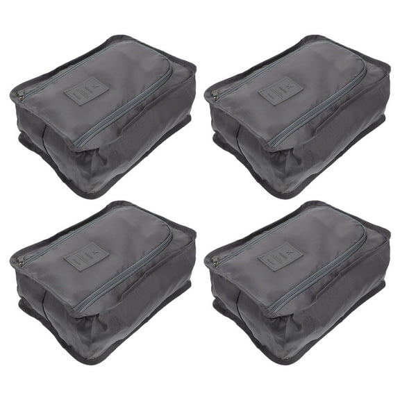 4 Pcs Sneakers Storage Bag Waterproof Trainers Shoe Racks Suitcase Organiser Bags Travel