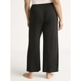 thumbnail image 3 of Joyspun Women’s Sleepwear Long Knit Pajama Pants, 29'' Inseam, Sizes S-3X, 3 of 6