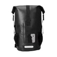thumbnail image 4 of Mochila impermeable de 55 litros, diseño ergonómico, bolsa seca de PVC de 13 x 22,8 pulgadas, ligera y versátil para aventuras al aire libre. Negro, 4 of 8
