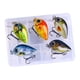 thumbnail image 5 of 5x Mini Crankbait Zulema Señuelos de pesca realista para trucha Walleye Estilo A, 5 of 8
