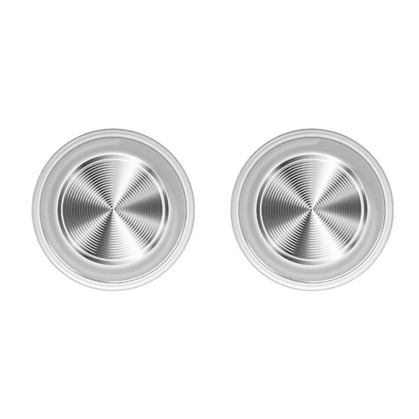 Seitruly Juego Joystick teléfono móvil Rocker para Android Tablet controlador de botón de Metal para controlador PUBG con ventosa Blanco 2Conjunto