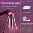 thumbnail image 5 of Neon Signs for Bedroom, Butterfly Neon Signs LED Lights USB or Battery Powered,Led Neon Light as Neon Wall Signs for Girls, Light up Sign for Christmas Party Wedding Kids Room (Pink+Yellow), 5 of 5