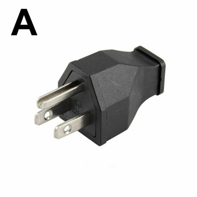 Lefu Rallonge de Prise de Courant Électrique CA à 3 Broches 15 a, avec Boîtier ABS Noir Ignifuge, Conducteur en Cuivre Fiable pour une Excellente Conductivité, et Conception Compacte Mesurant 60 X 32 X 26 mm. Conçue pour un Fonctionnement Sûr et Efficace avec une Faible Génération de Chaleur et une construction durable, Convient jusqu'à 4000 cycles d'Enfilage et d'Extraction.
