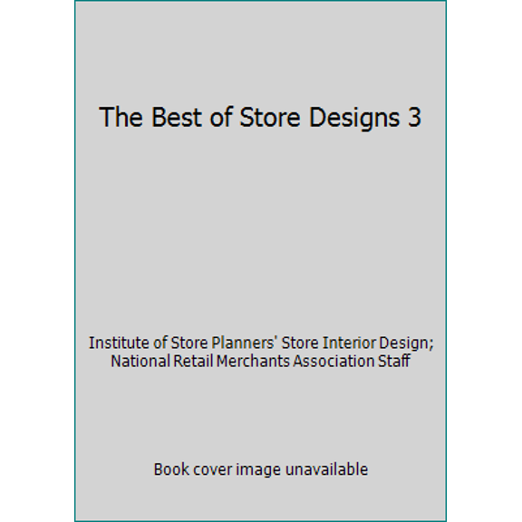 Pre-Owned The Best of Store Designs 3 (Hardcover) 0866360514 9780866360517