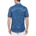 thumbnail image 2 of Ben Hogan Men’s and Big Men’s Conversational Print Short Sleeve Button-Down Golf Shirt, Up to Size 5XL, 2 of 4