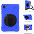 thumbnail image 4 of XYX Case for Samsung Galaxy Tab A 8.4 2020 SM-T307U with 360 Degree Rotating, Hand Strap, Shoulder Strap, Blue, 4 of 7