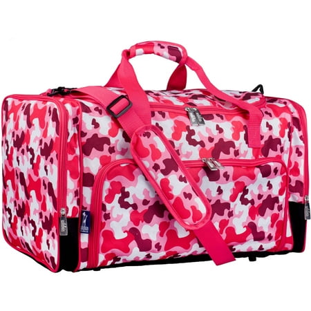 Wildkin Camo Pink Weekender Duffel Bag - 0