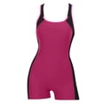 thumbnail image 3 of FhsagQ Ensembles de Maillots de Bain pour Femmes Robe Nuisette Mode Décontractée Couleur Unie Patchwork Col Rond Maillot de Bain Débardeur Ensembles de Maillots de Bain pour Femmes Plus Ensemble Soutien-Gorge et sous-Vêtements L, 3 of 3
