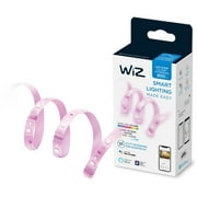 WiZ Connected 1M/3ft Smart Wifi LED White and Color Light Strip Extension, 16 Million Colors, Dimmable, Indoor Use
