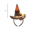 thumbnail image 2 of Nicky Bigs Novelties Unisex Adults Mini Scarecrow Hat On Headband Flower Halloween Costume Accessory, 2 of 6