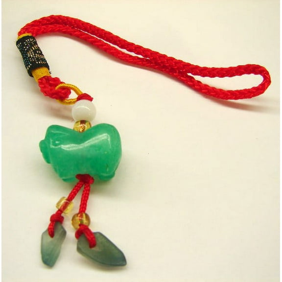 Jade Lucky Charms - Chinese Pig Charms