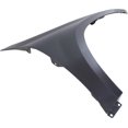 thumbnail image 3 of Fender Compatible with MERCEDES BENZ GL-CLASS 2007-2012 Right Passenger Side Black Steel - CAPA Certified, 3 of 5