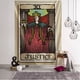 thumbnail image 2 of Tapiz de Tarot de brujería India, adivinación mística, colgante de pared, Tapiz psicodélico, tapices de brujería, decoración de habitación, manta de pared qym unisex, 2 of 2