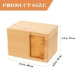 thumbnail image 5 of HINTRMENT 1Pcs Pet Urn Box Small Dog Urns for Ashes Bamboo Keepsake for Home Memorial, 5 of 8