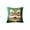 Green, variant on Traditional Lion Head Embroidered Throw Pillow Cover, Square Cushion Case without Insert, Classic Oriental Decor for Living Room Sofa, Couch and Farmhouse Indoor Home Furnishing Arrangement, Brown