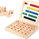 thumbnail image 1 of Bloques matemáticos de madera, bloques matemáticos de madera, tablero educativo de bloques matemáticos de madera, juguete educativo de matemáticas de madera, funcionalidad de alta precisión, 1 of 9