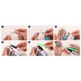 thumbnail image 4 of 6-Piece Fun Nurse Badge Accessories & Pen Set — Includes Retractable Nurse Badge Reels, Cute Nursing Week Gifts, Clip-On Keychains, and Office Colleague Badge Accessories,Multicolor, 4 of 5