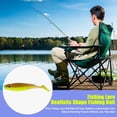 thumbnail image 2 of 8Pcs Fishing Lures Soft Baits 3D Eyes Realistic Looking Bright Color Natural Swimming Posture Artificial Lures Fake Baits, 2 of 8