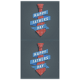 thumbnail image 2 of Decorative Design Happy Father's Day Banner Polyester Material Tie Decoration Blue Ribbon for Family Celebration Indoor Decoration Event Decoration, 2 of 8