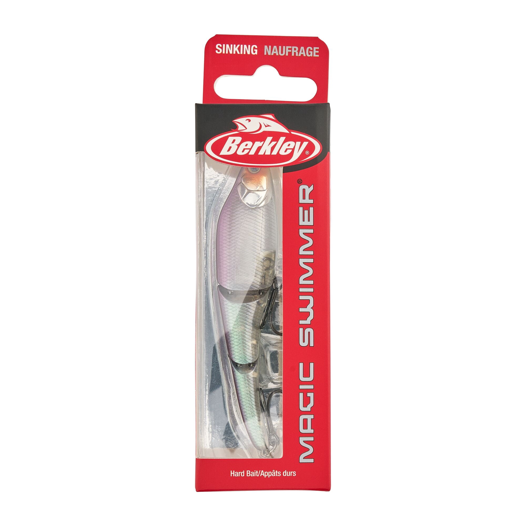 Berkley Magic Swimmer® Freshwater, 3.75 in, Swimbaits, Purpsicle (1 Count)