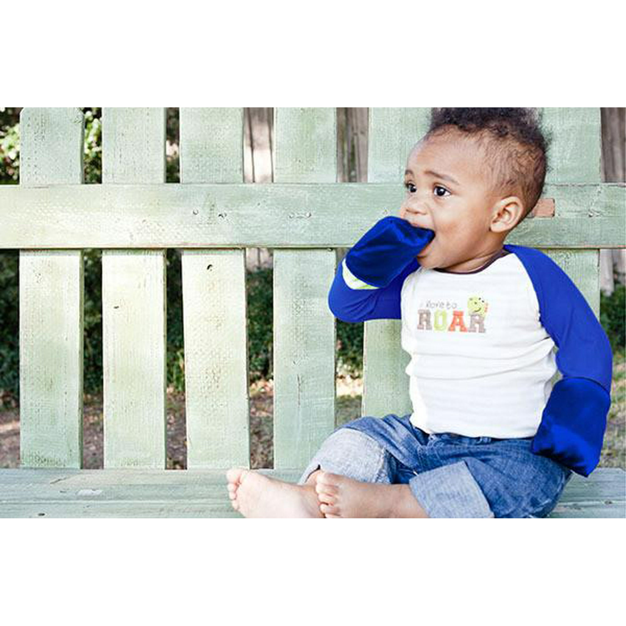 ScratchMeNot Flip Mitten Sleeves 9M Organic Bamboo Fabric No