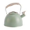thumbnail image 4 of Portable Whistling Kettle 3L Large Capacity Water Cookware Kettle Cooking Kettle Light Green, 4 of 9