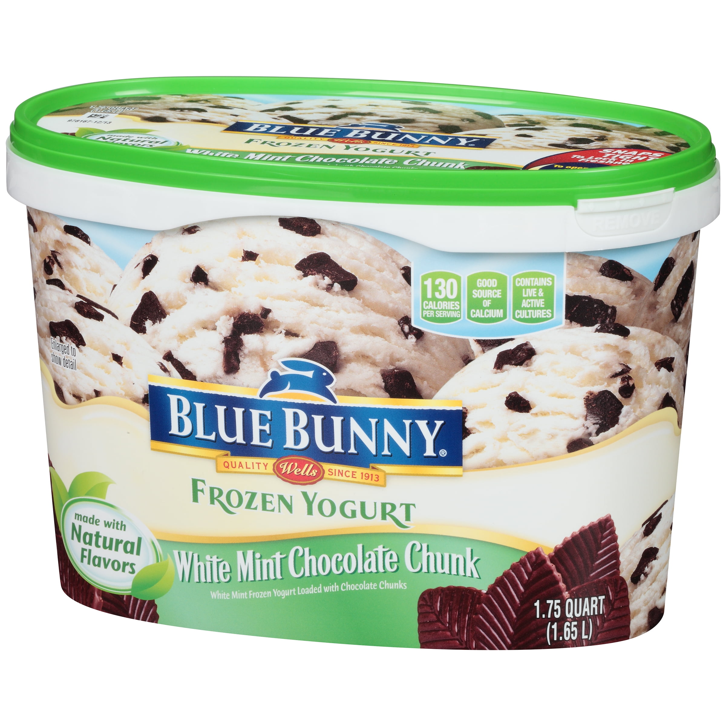blue bunny frozen yogurt ingredients
