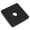 Matte Black, variant on Suodoka Premium 4 Inch Square Shower Arm Cover 304 Stainless Steel Showerhead Escutcheon Plate for Fixed Tub Faucet Universal Fit High-Gloss Silver Plated (10.16 cm)
