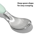 thumbnail image 3 of Set de tenedor y cuchara OXO Tot Opal de acero inoxidable, 3 of 6