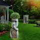 thumbnail image 5 of HWRETIE Resin Potted Garden Feeder Courtyard Outdoor Decorative Resin Plant Feeder Statue Garden Yard Ornament Bird Feeding Decor Home Patio Accent, 5 of 9
