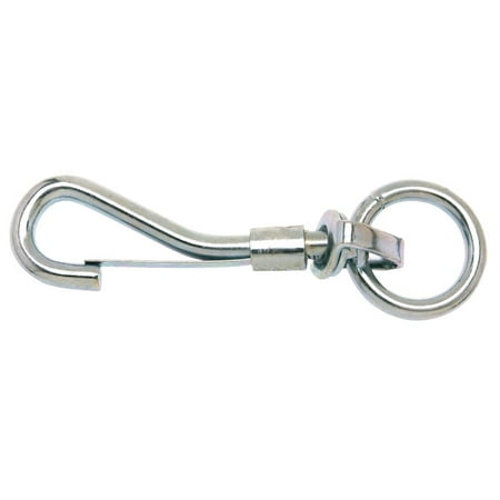 

2PK Campbell Spring Swivel Round Eye 4-1/8 In. Snap