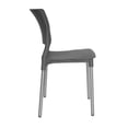 thumbnail image 3 of Offiho Silla Apta para Exteriores, Jardín, Restaurantes o Comedor, Color Gris con Patas de Aluminio, 3 of 7