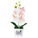 thumbnail image 3 of Fake Flower Artificial Butterfly Orchid Bonsai with Pot Home Furniture Decor, 3 of 5